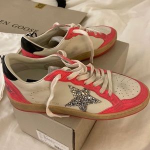 Gorgeous golden goose sneakers. Size eu 38 (8). Worn once with many compliments